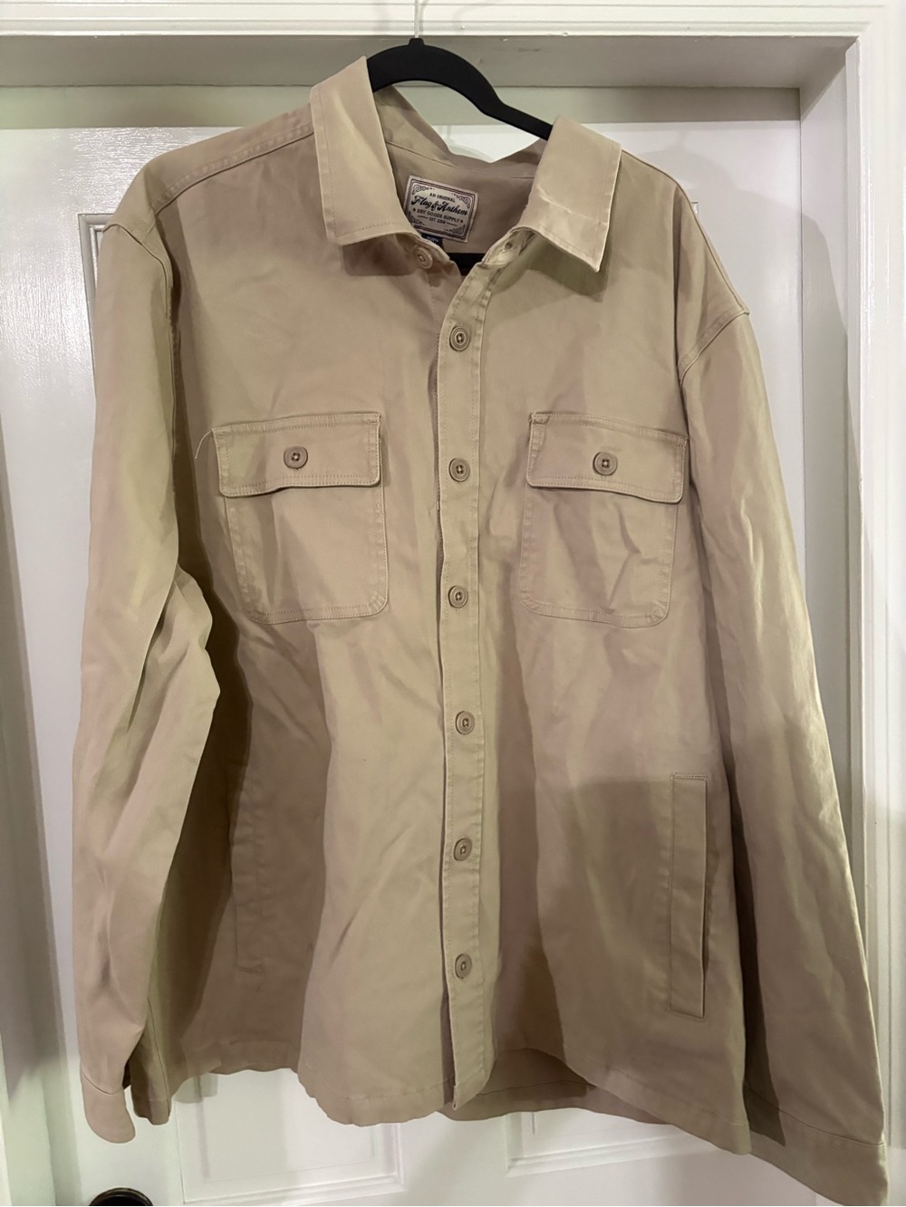 Flag and Anthem Khaki Tan Field Jacket